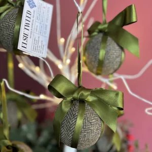 Donegal Tweed Christmas Bauble