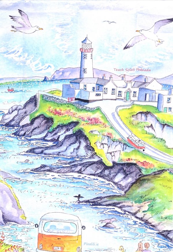 fanad lighthouse illustration