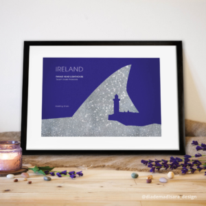 basking shark print