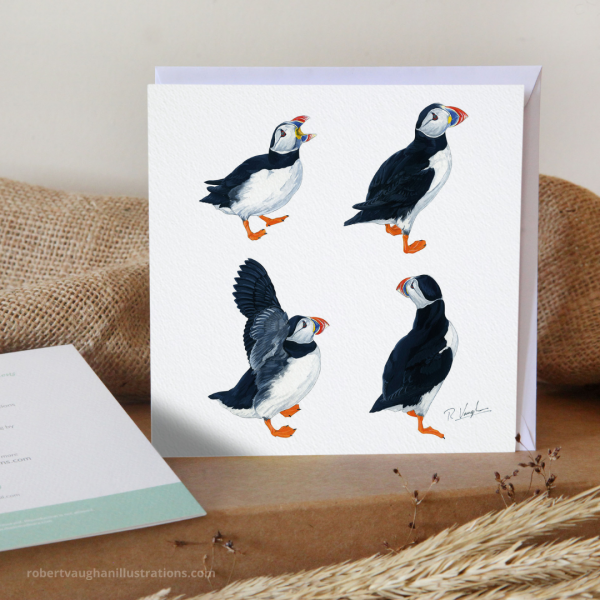 puffin card