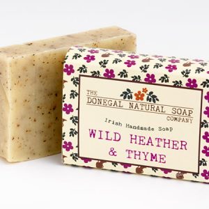 wild heather and thyme soap bar