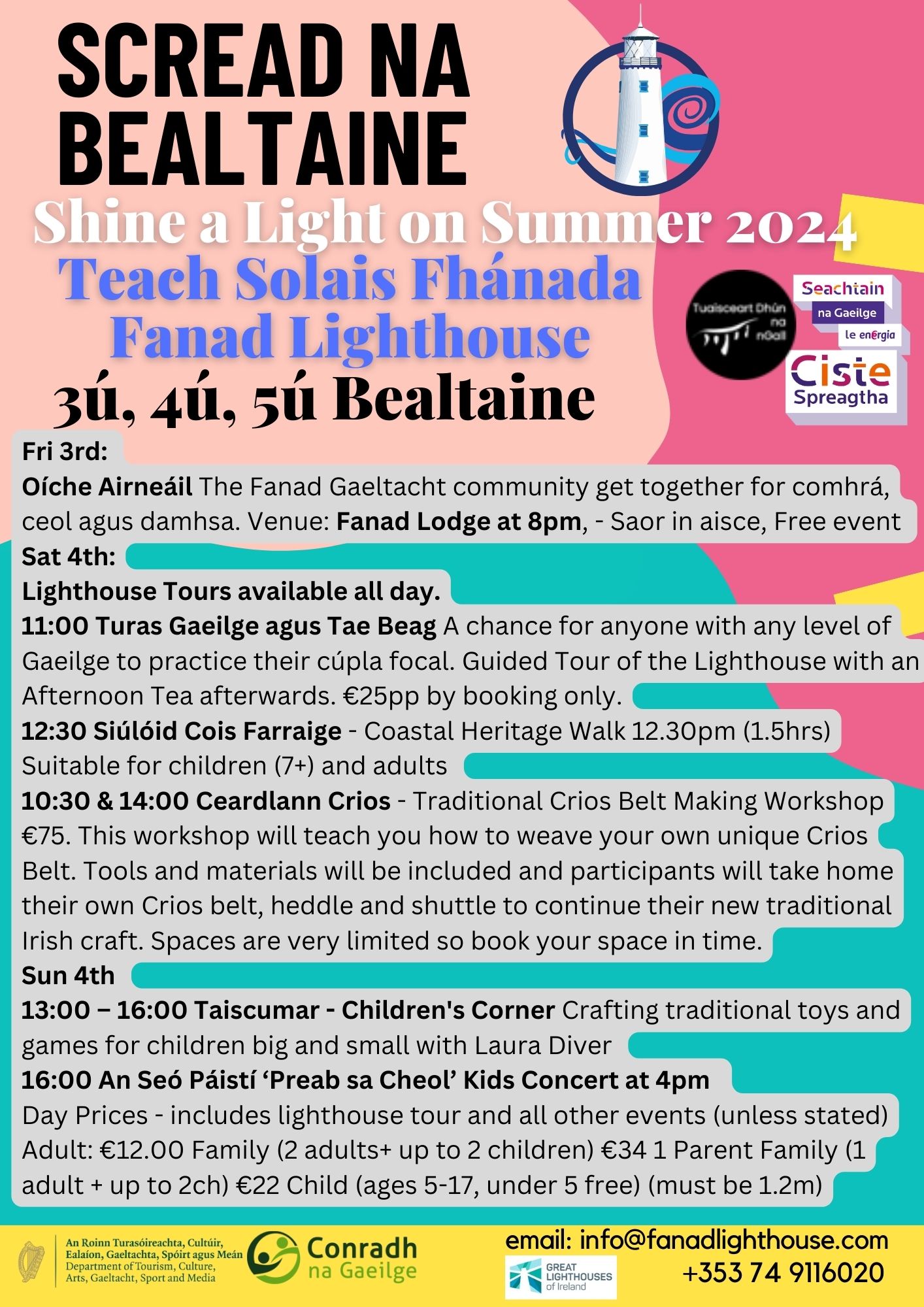 Scread na Bealtaine – Shine a Light on Summer 2024