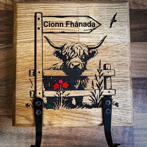 Small Key Holder Plaque - Cionn Fhánada