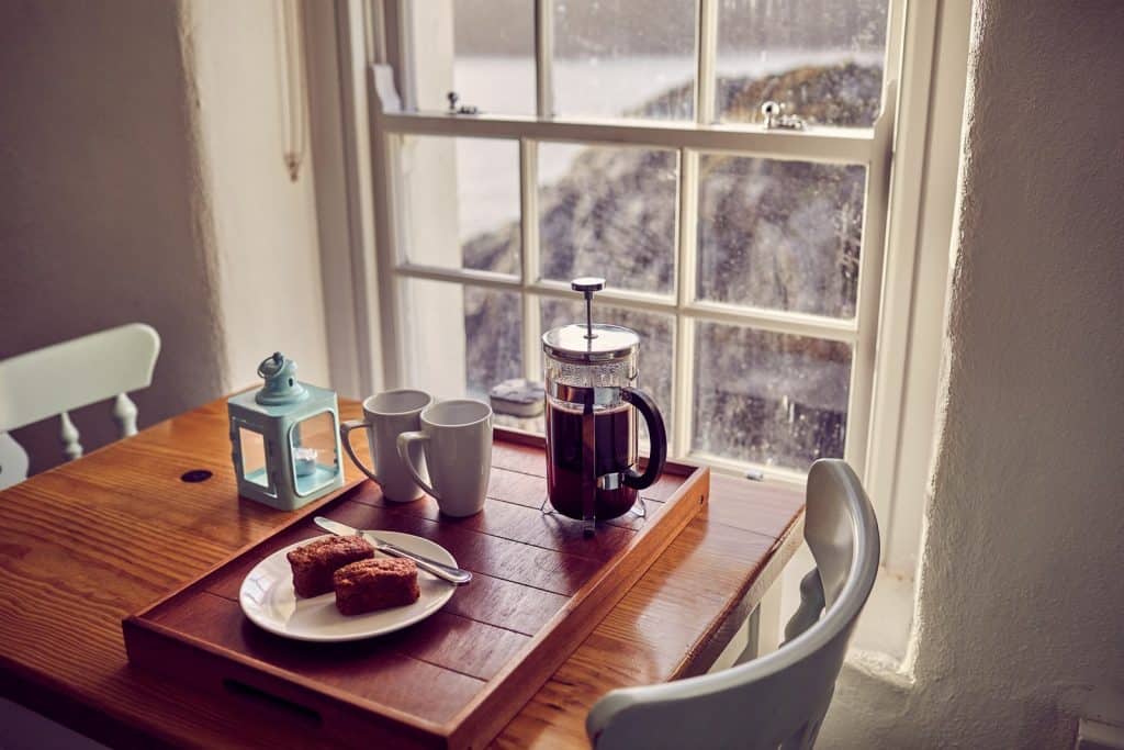 Fanad Lighthouse Accommodation Morning Coffee