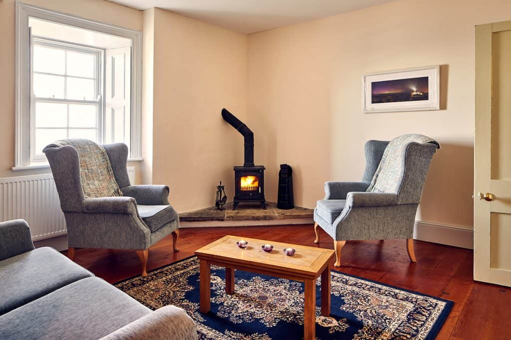 Tory View Curl up by the stove