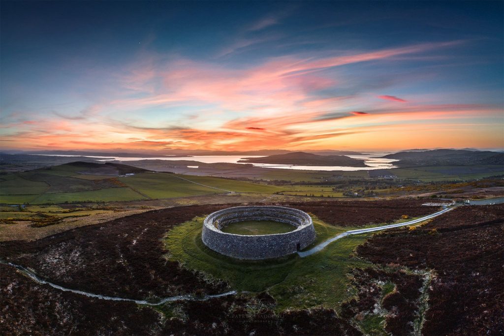 discover donegal aerial view