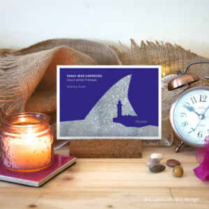 humpback whale postcard