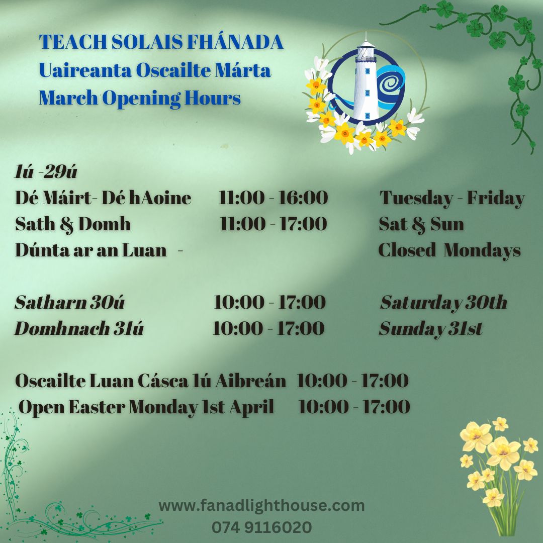 March Opening Hours
