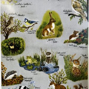 IRISH WOODLAND CREATURES PRINT BY MULROY BAY ART